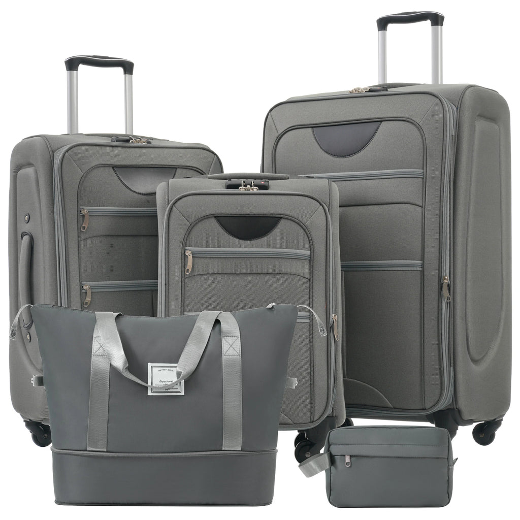 Softside Expandable 5pcs Set w/Duffel Bag