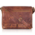 Real Genuine Leather Messenger Bag