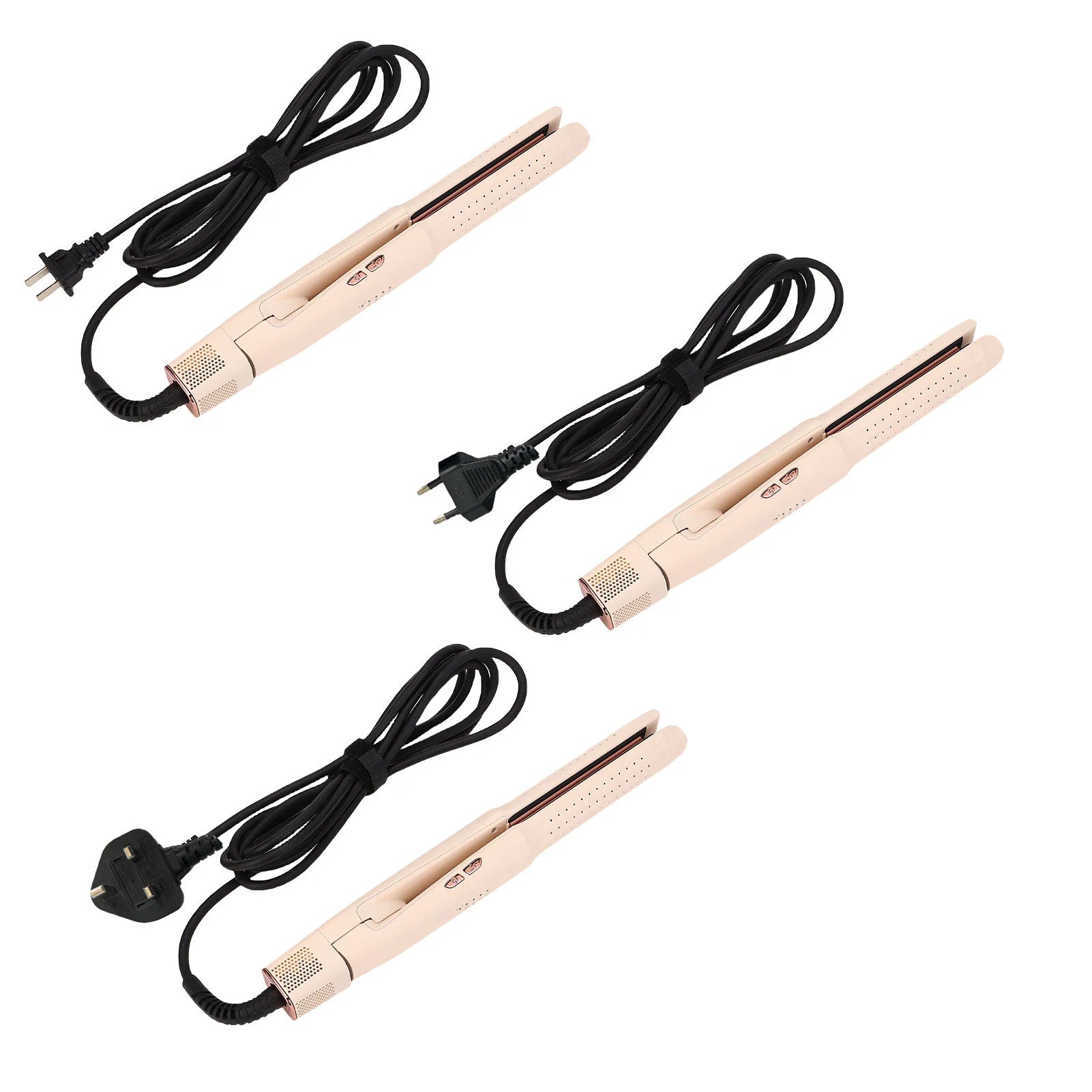 Hair Straightener and Hair Curler Airflow Styler