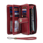 RFID Anti-Theft Retro Leather Wallet
