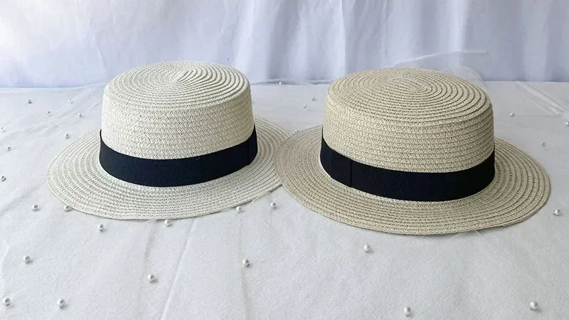 Summer Men's and Women's Top Hats