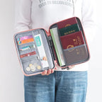 Voyager Women's Passport Wallet – Multi-Function Travel Organizer