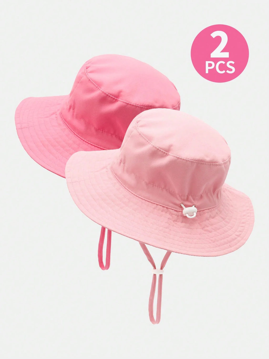 2pcs Children's Fisherman Sun Hat w/Large Brim