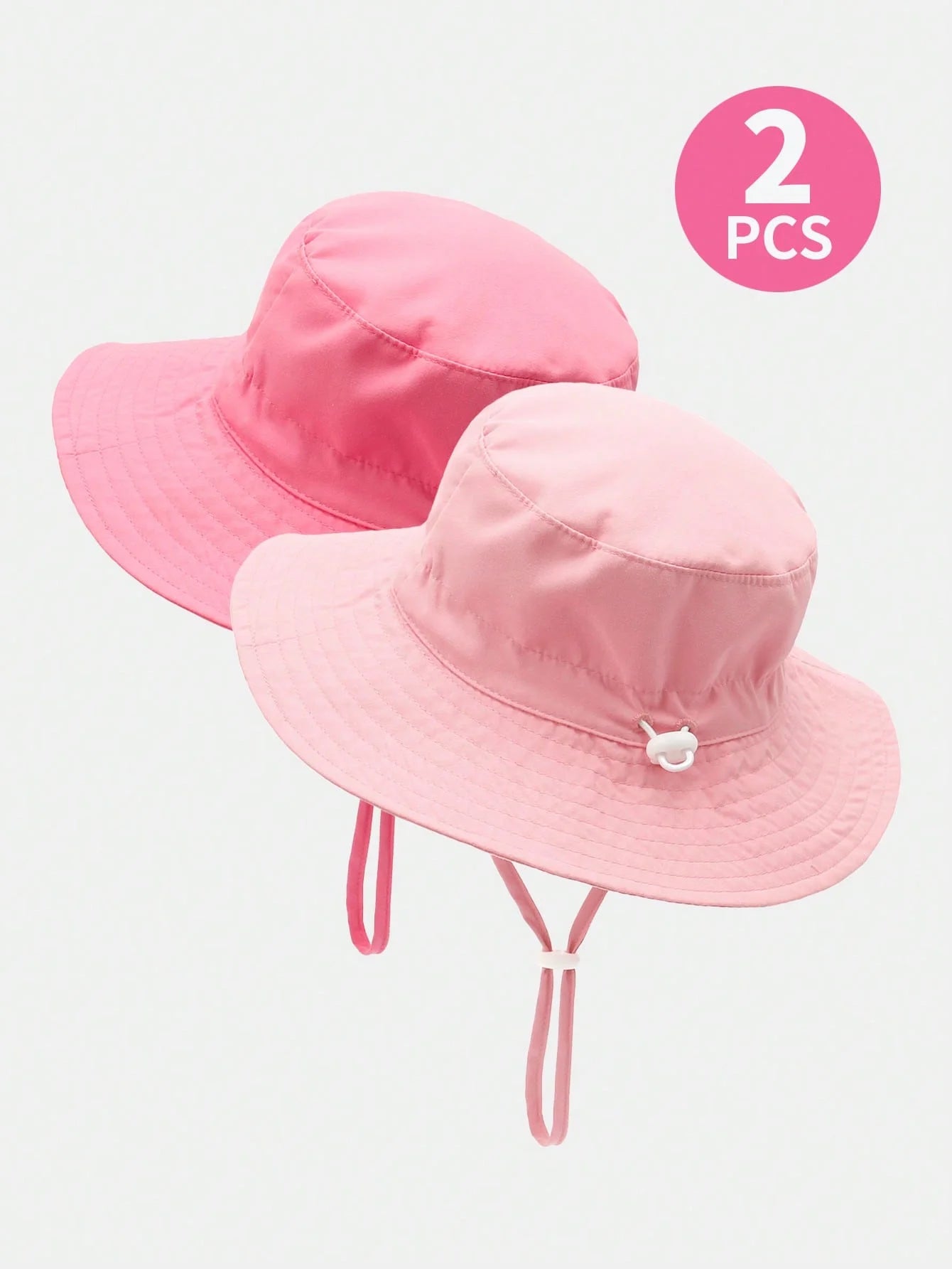 2pcs Children's Fisherman Sun Hat w/Large Brim