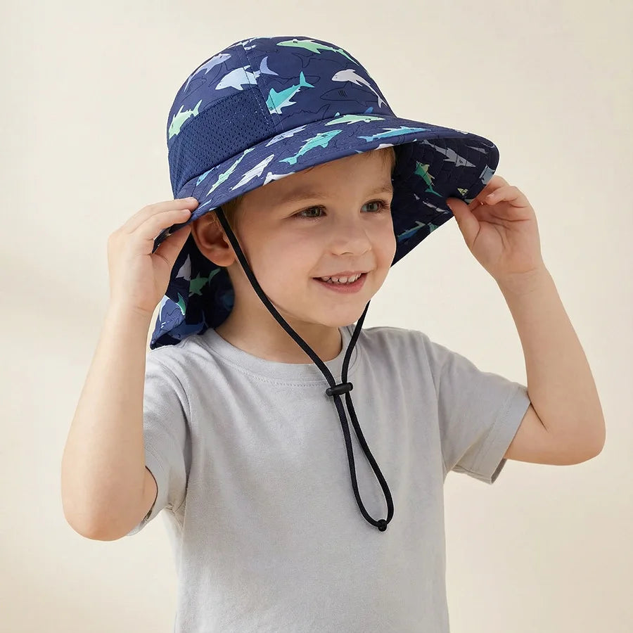 1-10Yr Children's Sun Protection Hat