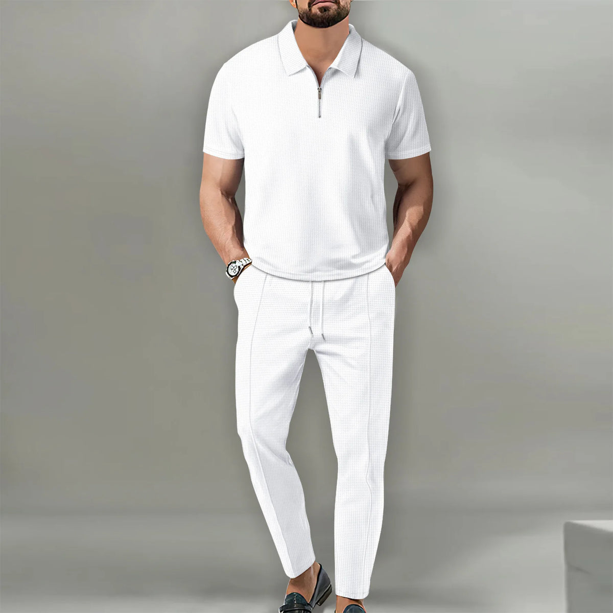 Men's Autumn European and American Casual Comfort Set