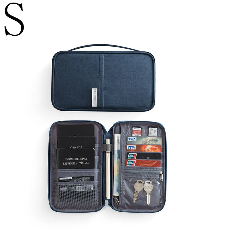 Family Voyager Travel Wallet – Multi-Passport Document Organizer