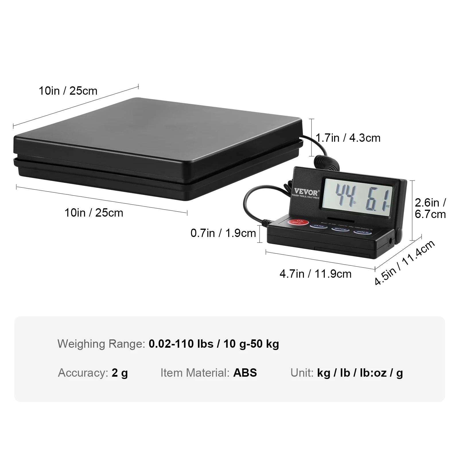 Digital Luggage Scale w/Timer