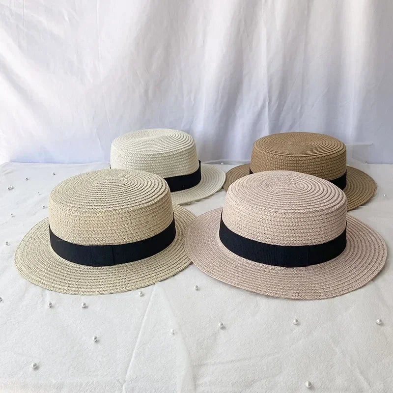 Summer Men's and Women's Top Hats