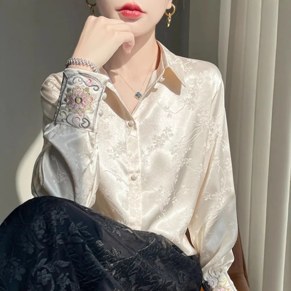Women's Casual Vintage Blouse