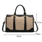 Vintage Crossbody Travel Luggage Handbag