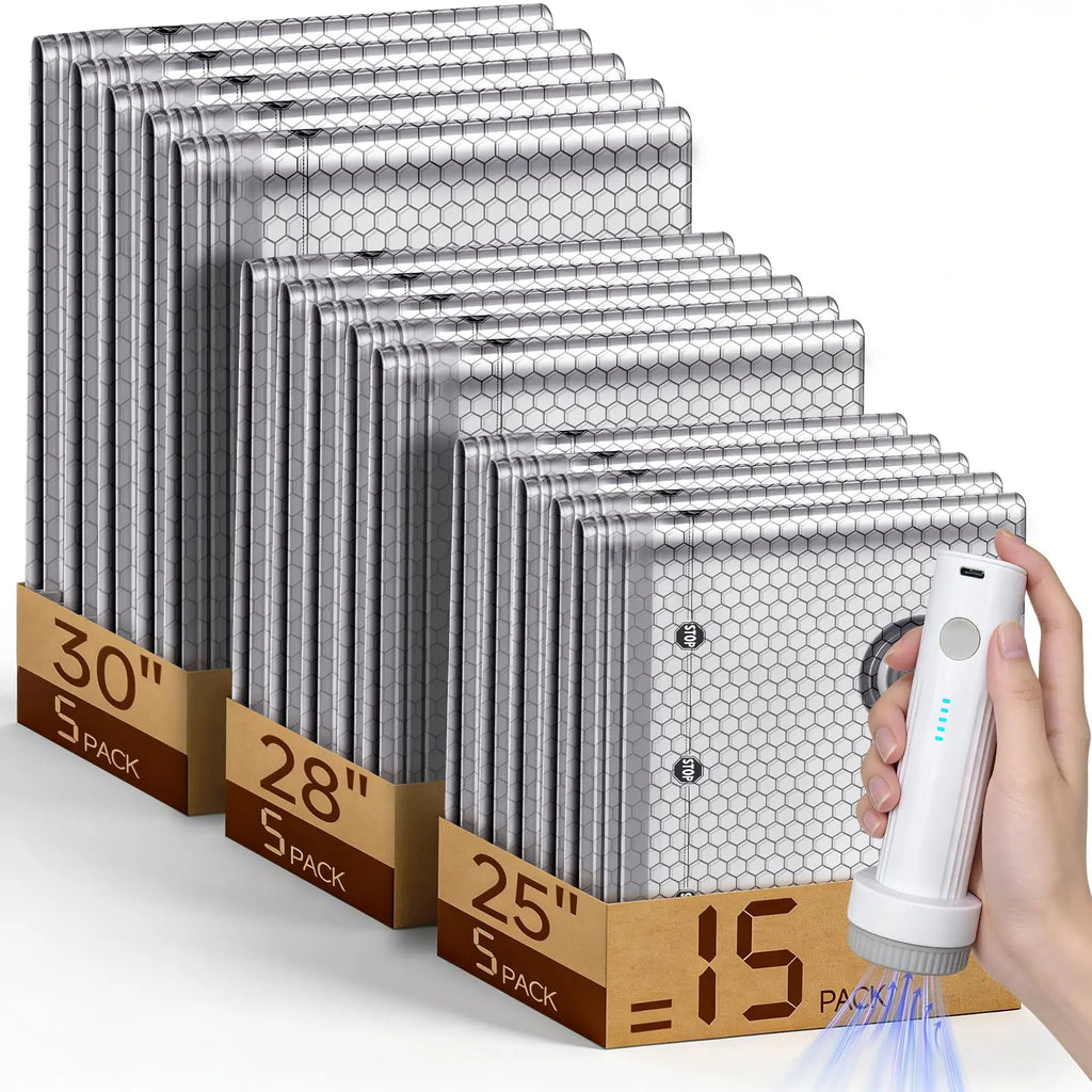 15-Pack Cordless Vacuum Storage Bags