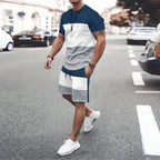 Men's Retro Cool Breathable Shorts Set