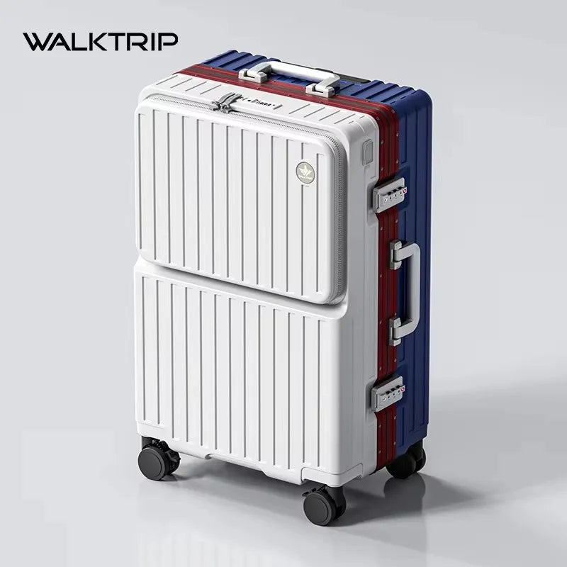 20/24/26" Front Opening Pocket Aluminum Frame Luggage