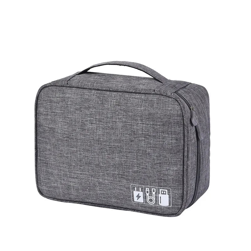 Large Capacity Travel Electronics Accessories Organizer