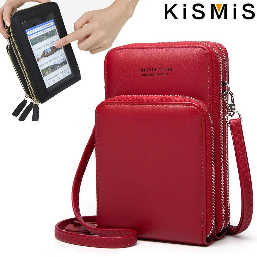 Crossbody RFID Messenger Bag