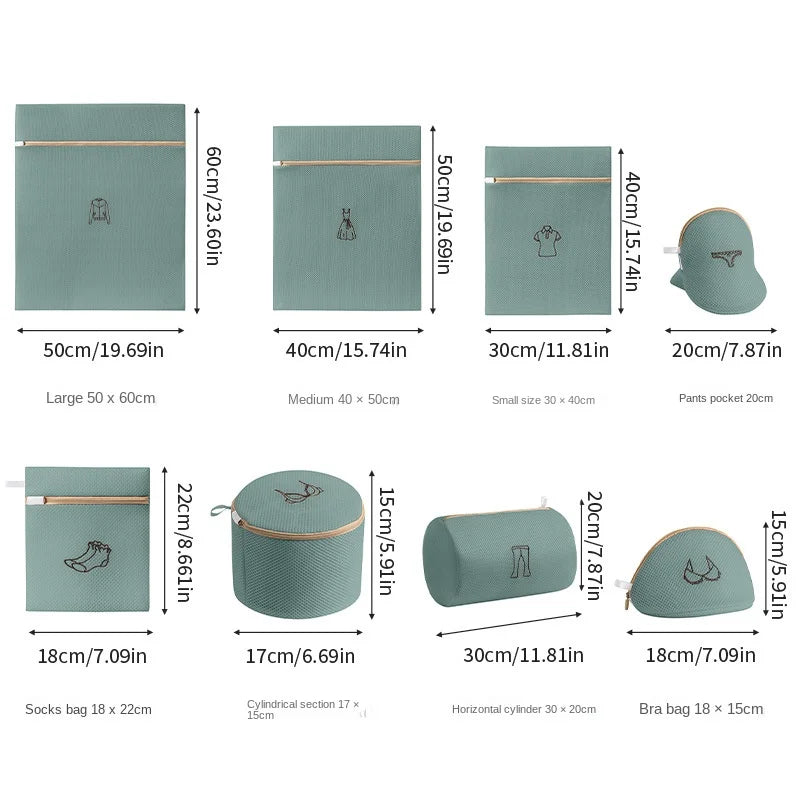 8pcs Laundry Travel Bags