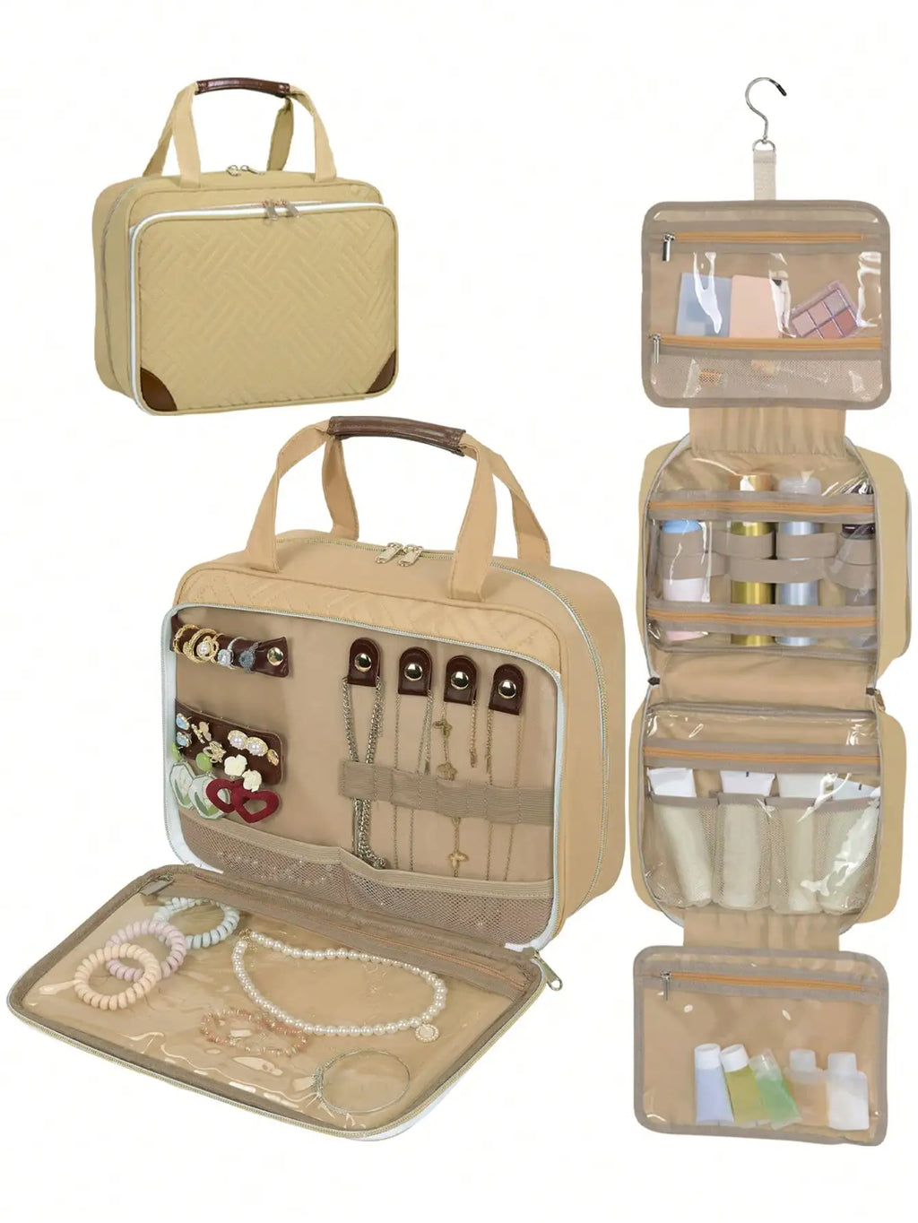 Large Capacity Waterproof Hanging Travel Toiletry Bag