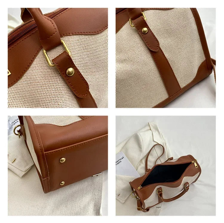 Vintage Crossbody Travel Luggage Handbag