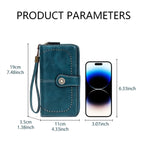RFID Anti-Theft Retro Leather Wallet