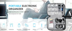 Travel Electronics Organizer Bag