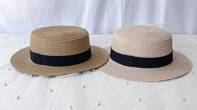 Summer Men's and Women's Top Hats