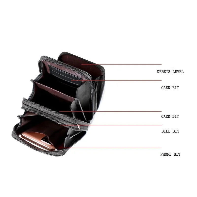 Crossbody RFID Messenger Bag