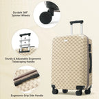 5/6-Piece Hardside Luggage Set – Lightweight & Expandable