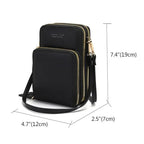 Crossbody RFID Messenger Bag