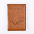 Sleek Grey Passport Cover – Slim Travel Wallet