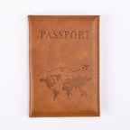 Sleek Grey Passport Cover – Slim Travel Wallet