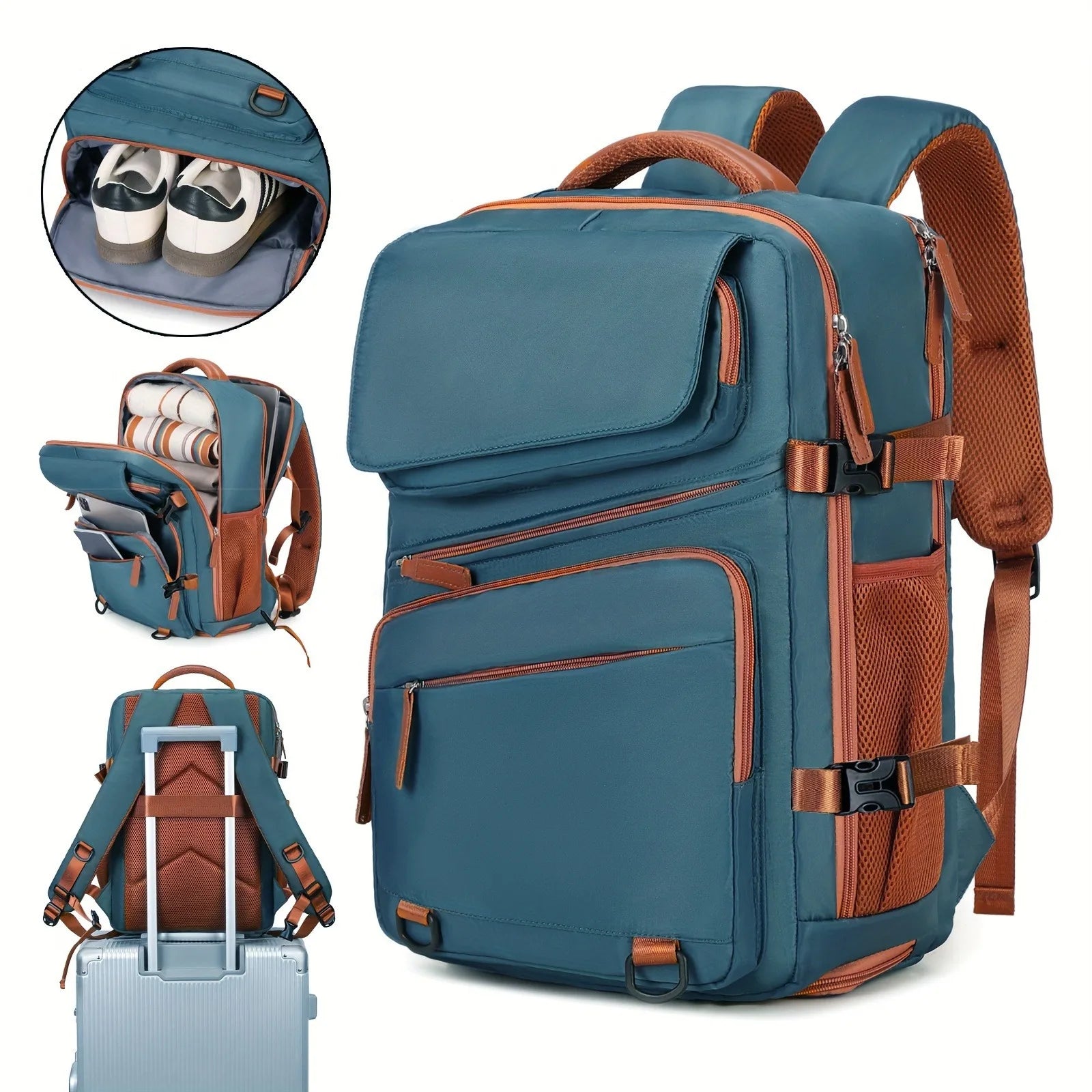 Large Capacity Expandable Backpack