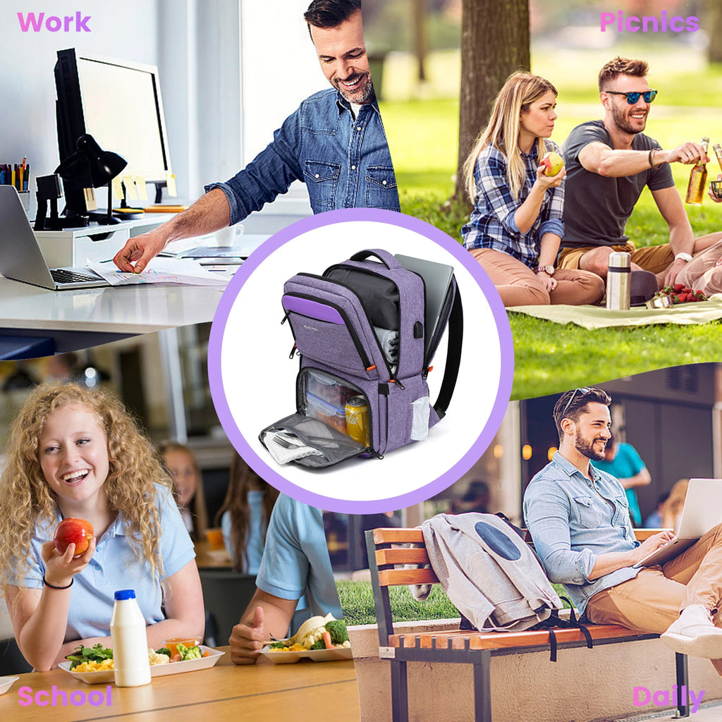 Insulated Multifunctional Cooler Travel Backpack
