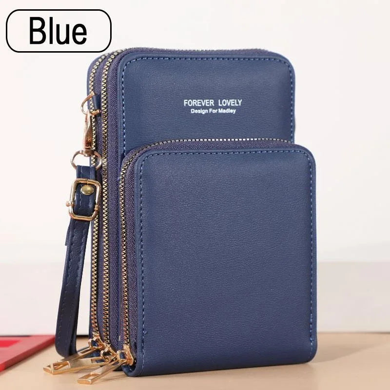 Crossbody RFID Messenger Bag