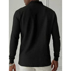 Men's High Quality Long Sleeve Polo Shirt