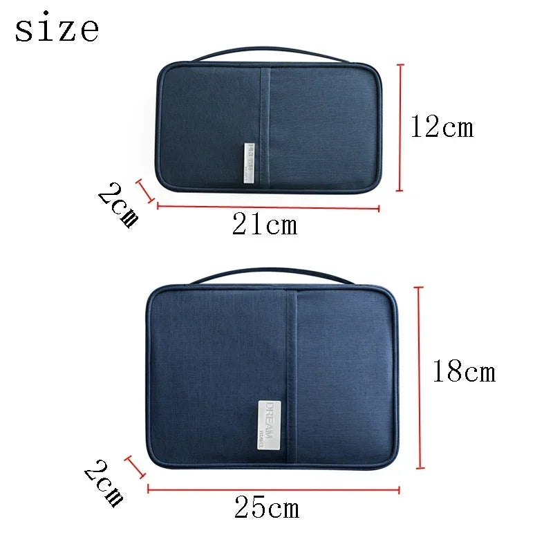 Voyager Women's Passport Wallet – Multi-Function Travel Organizer