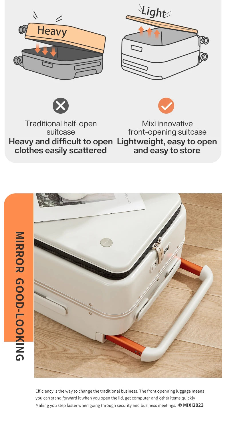 Wide Handle Carry-On