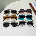 Rimless Pilot Sunglasses