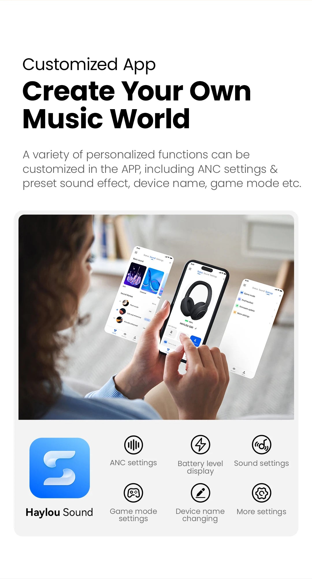 Haylou Noise Cancelling Earphones