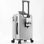 Stylish 20" Lightweight Carry-on w/Cup Holder