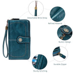 RFID Anti-Theft Retro Leather Wallet