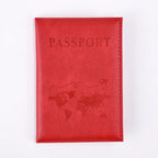 Sleek Grey Passport Cover – Slim Travel Wallet