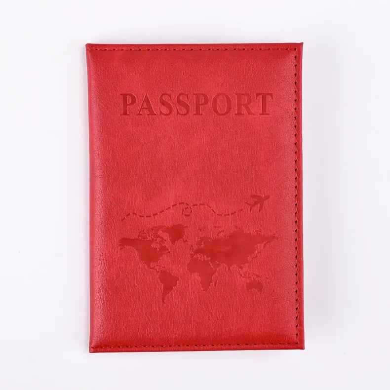 Sleek Grey Passport Cover – Slim Travel Wallet