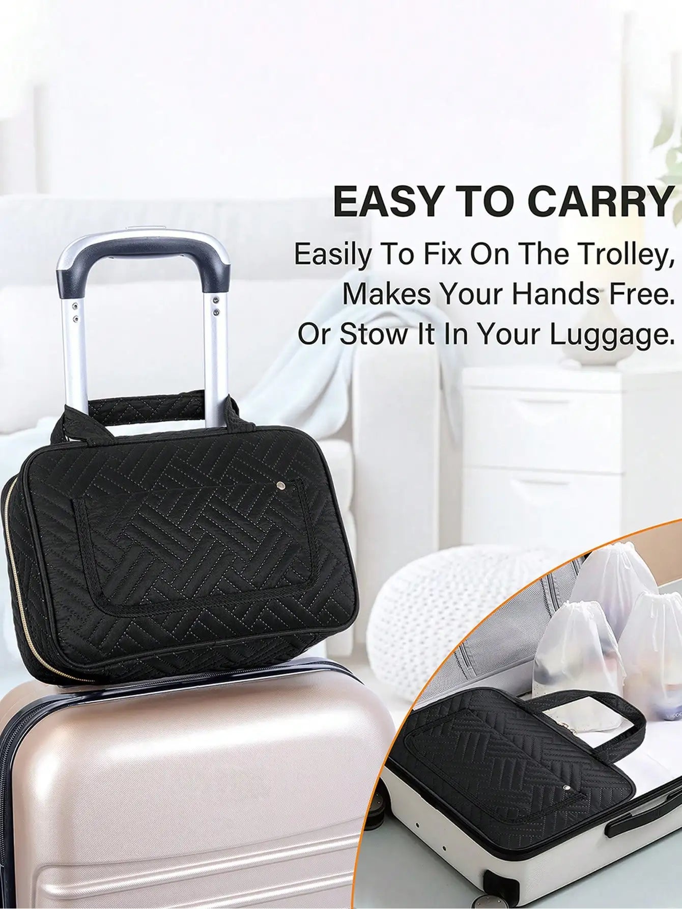 Large Capacity Waterproof Hanging Travel Toiletry Bag