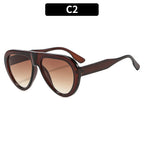 Vintage Oversized Oval Sunglasses