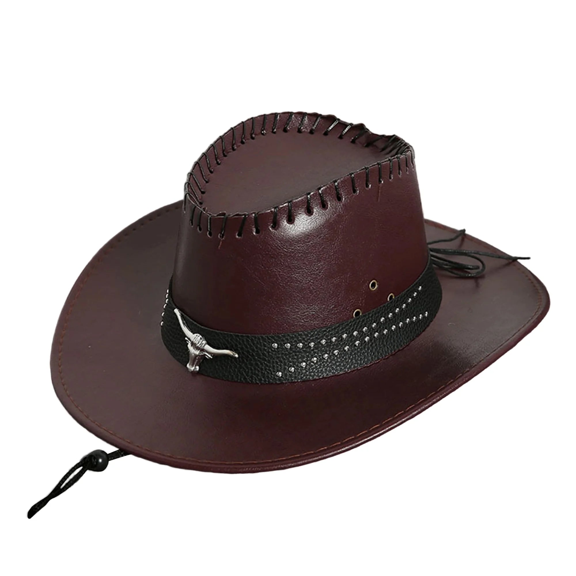 Stylish Cowboy Hat w/Wide Brim