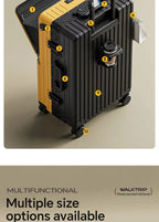 20/24/26" Front Opening Pocket Aluminum Frame Luggage