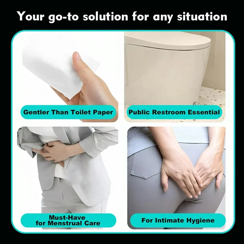 2/6 Pack Toilet Wet Wipes