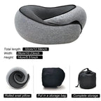 CloudRest Memory Foam Travel Neck Pillow