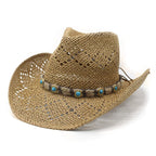 Chic Straw Sun Hat w/Stylish Strap